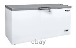 Nouveau congélateur coffre en acier inoxydable Sterling Pro avec porte solide et réfrigérateur refroidisseur