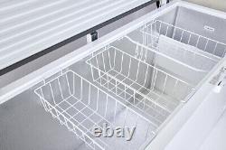 Nouveau congélateur coffre en acier inoxydable Sterling Pro avec porte solide et réfrigérateur refroidisseur