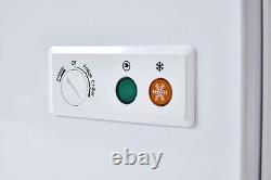 Nouveau congélateur coffre en acier inoxydable Sterling Pro avec porte solide et réfrigérateur refroidisseur