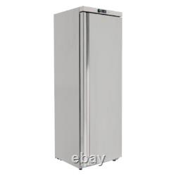 Nouveau congélateur vertical en acier inoxydable à porte simple Sterling Pro Cobus Rrp 1118 £