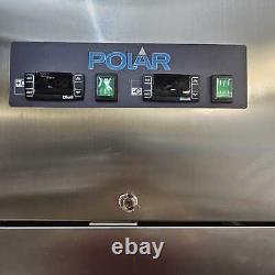 Porte stable Réfrigérateur congélateur en acier inoxydable 600L Single Polar UA025