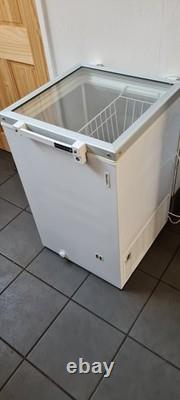Présentoir congélateur à glace avec couvercle supérieur à charnières pour porte de réfrigérateur