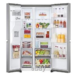 Réfrigérateur Congélateur Américain LG Autonome Acier ThinQ 635L GSLV70PZTF, Grade B
