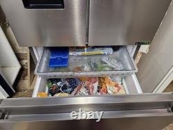 Réfrigérateur Congélateur Hisense Pureflat RF632N4WIE Américain Sans Givre Acier Inoxydable