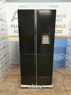 Réfrigérateur Congélateur Hisense Rq560n4wb1 American Réfrigérateur Congélateur Black Water