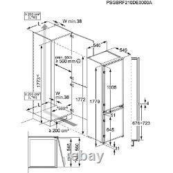 Réfrigérateur Congélateur Intégré AEG 5000 Series 271 L ColdSense & LowFrost