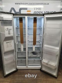 Réfrigérateur Congélateur Lg Gslv70pztf Autoportant Silver American Style 635l Plumbed