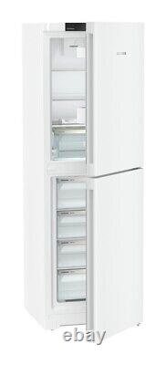 Réfrigérateur Congélateur Liebherr Cnf5204 Sans Givre Blanc Autoportant 319l