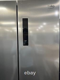 Réfrigérateur Congélateur Multi-Portes BEKO MN13790PX 70cm de Large en Acier Brossé