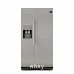 Réfrigérateur Congélateur Samsung Rs50n3513sl American Style Argent Avec De L'eau Et De La Glace