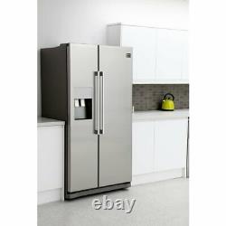 Réfrigérateur Congélateur Samsung Rs50n3513sl American Style Argent Avec De L'eau Et De La Glace