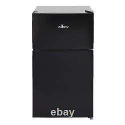 Réfrigérateur Congélateur Sous Comptoir 86L Noir avec 4 Étoiles de Congélation Willow WB50UCFF