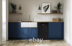 Réfrigérateur Congélateur Sous Comptoir 86L Noir avec 4 Étoiles de Congélation Willow WB50UCFF