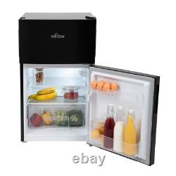 Réfrigérateur Congélateur Sous Comptoir 86L Noir avec 4 Étoiles de Congélation Willow WB50UCFF