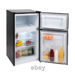 Réfrigérateur Congélateur Sous Comptoir 86L Noir avec 4 Étoiles de Congélation Willow WB50UCFF