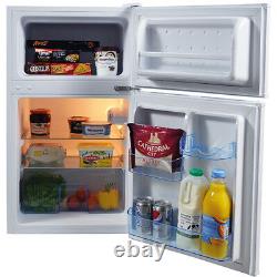 Réfrigérateur Congélateur, Sous Le Comptoir, 96 Litres, Porte Réversible, Blanc, Igenix Ig374ff