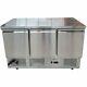 Réfrigérateur De Banc Commercial 3 Portes Triple Chiller Prep Diaminox Esl3851