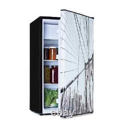 Réfrigérateur Réfrigérateur Compact Free Standing Home City Design Door 88 L
