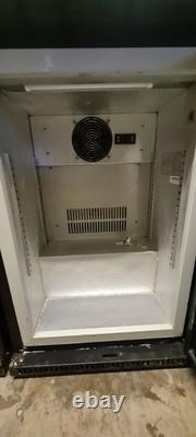 Réfrigérateur à affichage de bouteilles porte simple réfrigérateur/congélateur en verre