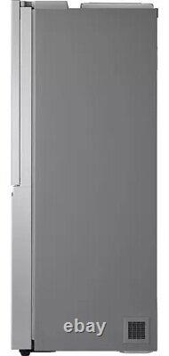 Réfrigérateur américain LG Door-in-Door GSJV90BSAE avec congélateur et acier inoxydable intelligents