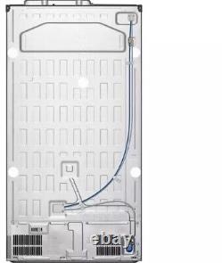 Réfrigérateur américain LG Door-in-Door GSJV90BSAE avec congélateur et acier inoxydable intelligents