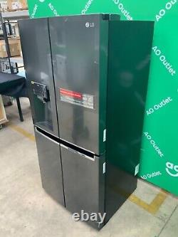 Réfrigérateur américain LG avec congélateur encastré noir mat classe énergétique E GML844MC7E #LF83473