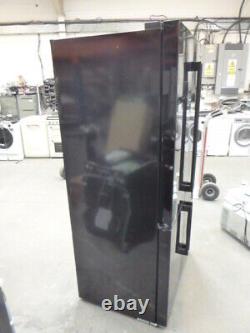 Réfrigérateur américain Smeg FQ60NDF noir, classé 4 étoiles, avec 4 portes (JUB-8032)