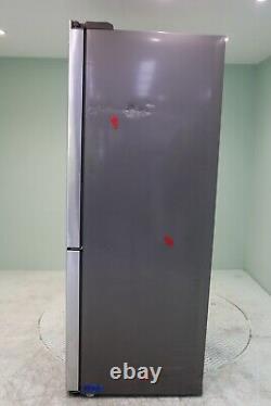 Réfrigérateur américain à 4 portes Haier avec congélateur en acier inoxydable HTF-610DM7