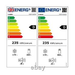 Réfrigérateur américain à quatre portes Hisense PureFlat 483L en acier inoxydable RQ5P470SAID