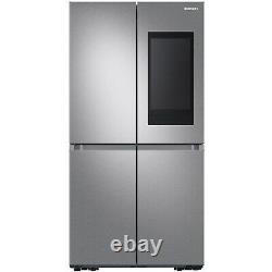 Réfrigérateur américain à quatre portes Samsung 637 litres avec congélateur argenté RF65A977FSR