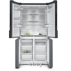 Réfrigérateur américain à quatre portes Siemens iQ500 de 605 litres avec technologie anti-empreintes digitales KF96NAXEAG