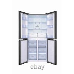 Réfrigérateur américain à quatre portes TCL de 466 litres avec distributeur d'eau RP466CSE1UK