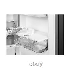 Réfrigérateur américain à quatre portes TCL de 466 litres avec distributeur d'eau RP466CSE1UK