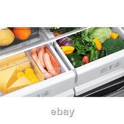 Réfrigérateur américain à quatre portes TCL de 466 litres avec distributeur d'eau RP466CSE1UK