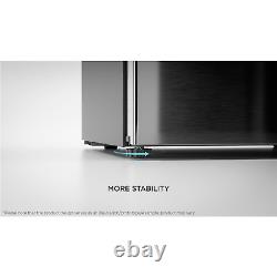 Réfrigérateur américain à quatre portes TCL de 466 litres avec distributeur d'eau RP466CSE1UK