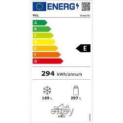 Réfrigérateur américain à quatre portes TCL de 466 litres avec distributeur d'eau RP466CSE1UK