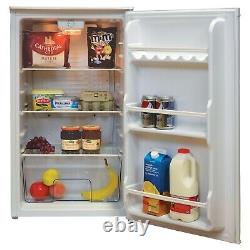Réfrigérateur armoire indépendant, 92 litres, 48 cm de large, blanc, Igenix IG3960