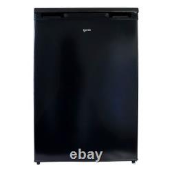 Réfrigérateur autonome sous comptoir, 113 litres, 55 cm de large, noir, Igenix IG155B