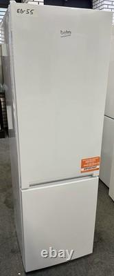 Réfrigérateur-congélateur Beko 262 L Slim avec porte réversible en blanc CSG4571W EB55