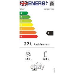 Réfrigérateur-congélateur Candy 246 Litres 50/50 Autonome avec Extra Large CCT3L517FWSK