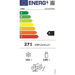 Réfrigérateur-congélateur Candy 246 Litres 50/50 Autonome avec Extra Large CCT3L517FWSK