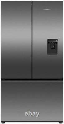 Réfrigérateur-congélateur Fisher Paykel RF540ANUB6 Série 7, Glace et Eau EN ACIER NOIR