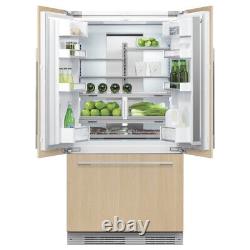 Réfrigérateur-congélateur Fisher & Paykel RS90AU2 intégré avec distributeur de glace et d'eau
