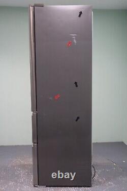 Réfrigérateur congélateur Haier 3D 60 Série 3 Classe F 3 Portes Platinum Inox HTR3619FNMP