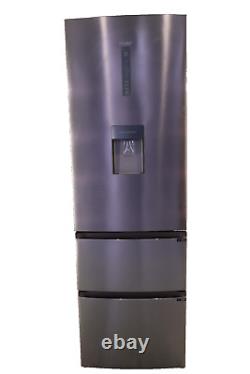 Réfrigérateur congélateur Haier 3 portes Distributeur d'eau Autonome Argenté HTR3619FWMP