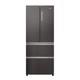 Réfrigérateur Congélateur Haier 70 Cm 60/40 Total No Frost Inox Foncé Hfr3718enmd