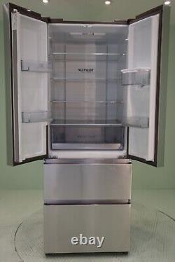 Réfrigérateur-congélateur Haier French Door avec distributeur d'eau - Acier inoxydable HB16WMAA