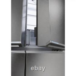 Réfrigérateur congélateur Haier HCR7918EIMP à quatre portes avec glace et eau