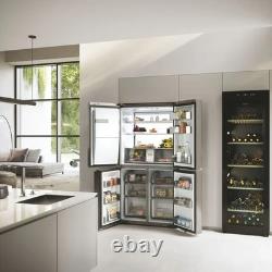 Réfrigérateur congélateur Haier HCR7918EIMP à quatre portes avec glace et eau