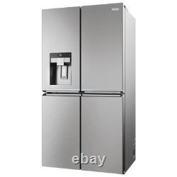 Réfrigérateur congélateur Haier HCR7918EIMP à quatre portes avec glace et eau